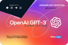 OpenAI GPT-3 for Manychat